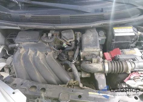 2017 Nissan Versa 1.6 S+ z USA, uszkodzony, nr VIN 3N1CN7AP6HL907503